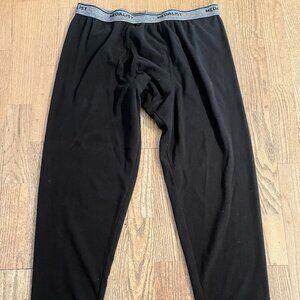 Medalist Men’s XL Fleece THERMAL WEAR LEGGINGS BLACK